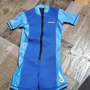 Cressi Swim blue shorty wetsuit children's xl